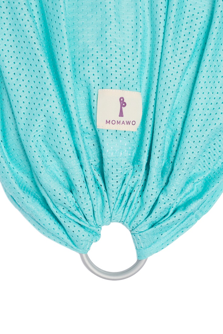 Kangura portabebés Momawo Splash Baby Carrier Sling Aqua