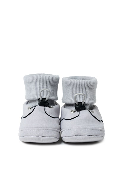 Kangura portabebés Booties de porteo Momawo Grey