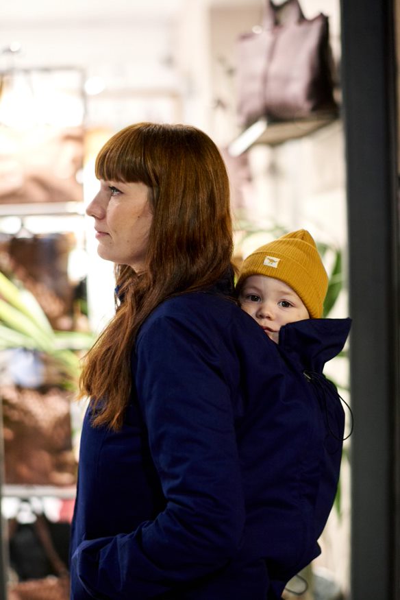 momawo babywearing coat
